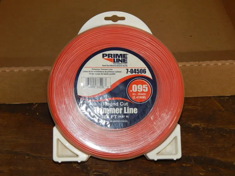 Prime Line Round Trimmer Line – 0.095" Diameter, 285 Ft Spool, #7-04506 1