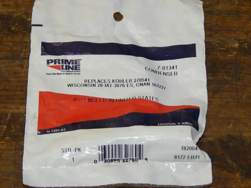 Primeline Condenser Replacement – Compatible With Kohler 270541-S And Onan 162227 1