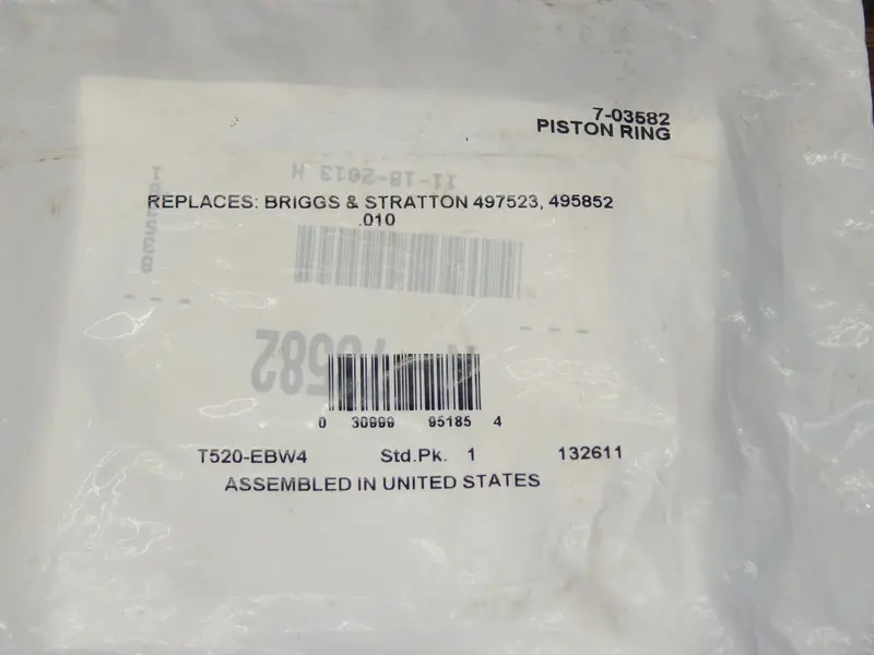 Primeline Engine Ring Kit – Compatible With Briggs & Stratton Model 495852 1