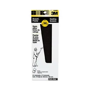 Pro-Pak Sanding Screen – 100-Grit, 4.1875" X 11" (10-Pack) 1