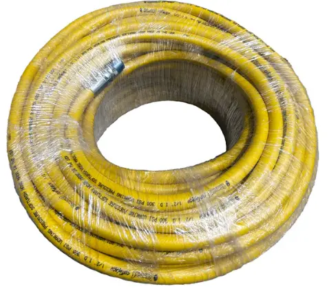 Rampage 1/2" Yellow Softwash Hose – 300 Ft With Crimped Ends (Ramp-08-Yw-Sw-300-Ce) 1