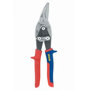 Red Left-Cut And Straight-Cut Aviation Snips Set 1