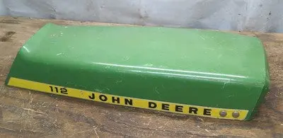 Refurbished Fiberglass Hood For John Deere 110 And 112 Lawn Tractors 1