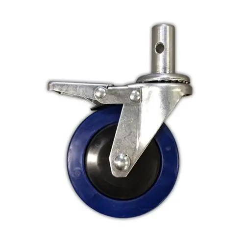 Renegade Tools 4-Inch Mini Scaffold Caster – Swivel Wheel With Brake For Compact Scaffolds 1