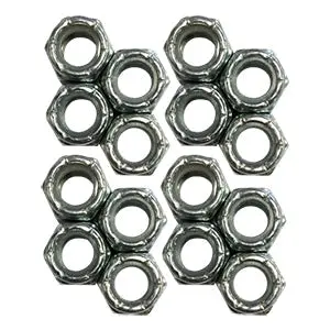 Replacement Hex Nuts For Adapa Carts Without Casters — Pack Of 16 1