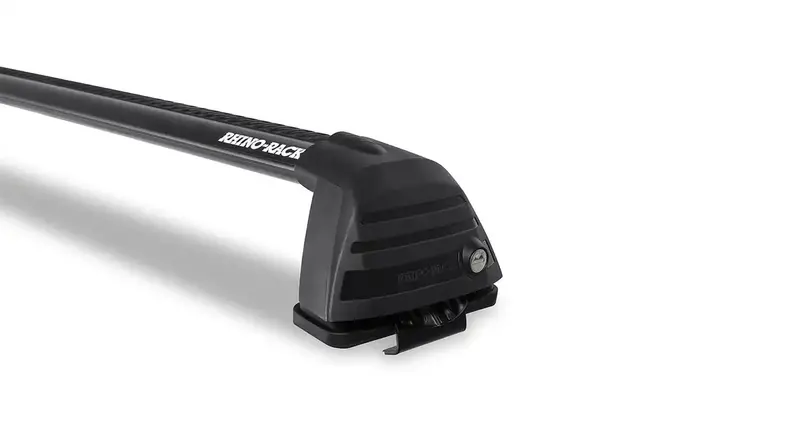Rhino-Rack Rv0322B Vortex Roc25 Flush-Mount Roof Rack – 2-Bar Black System 1