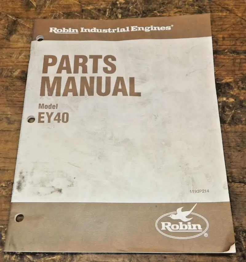 Robin Ey40 Engine Service Manual 1