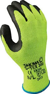 S-Tex 300 Black Cut-Resistant Glove With Hi-Vis Trim – Level 4, Large (Bulk) 1