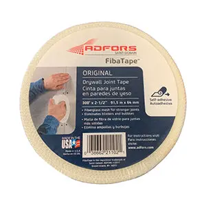 Saint-Gobain Fiberglass Mesh Joint Tape – 2.5-Inch X 300-Foot, White Bulk Roll 1