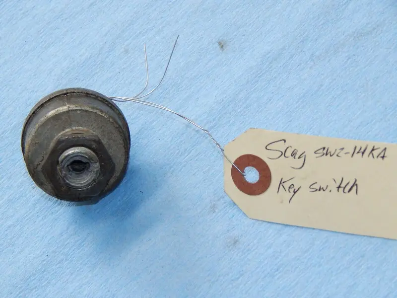 Scag Swz-14Ka Walk-Behind Mower Ignition Key Switch (No Key Included) 1