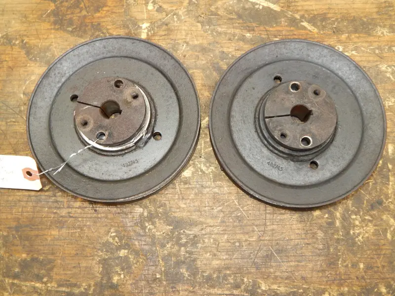 Scag Turf Tiger Stt61V-29Dfi-Ss Dual Hydro Pump Pulleys Set – #482745 (Qty 2) 1