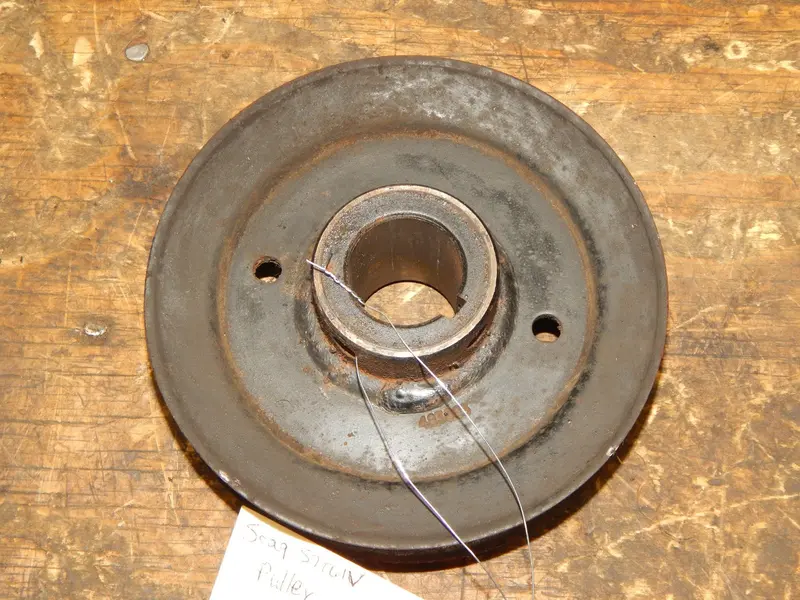 Scag Turf Tiger Stt61V-29Dfi-Ss Flat Idler Pulley – 5.15" Od, 1.125" Bore, #483083 1