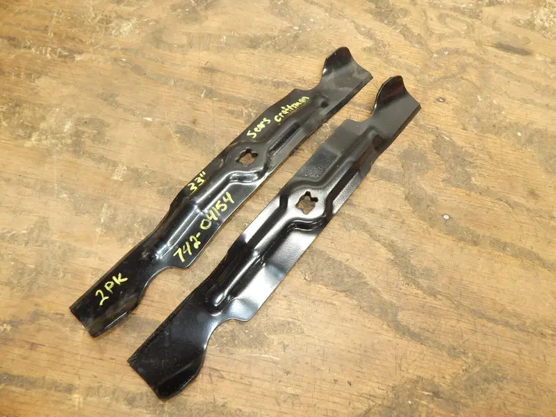 Sears Craftsman 33-Inch Oem Lawn Mower Blades – 2-Pack (Part #742-04154) 1