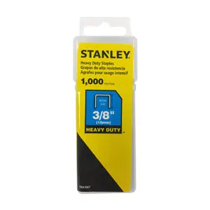Sharpshooter Heavy-Duty Staples – 3/8-Inch Crown, 1000 Per Box 1