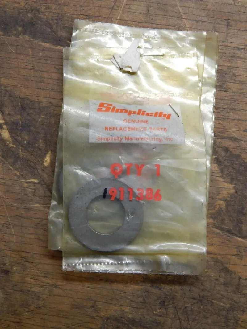 Simplicity Replacement Flat Washers – 4-Pack (Part #1911386) 1