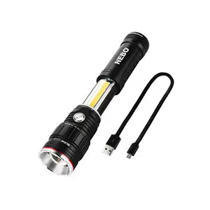 Slyde™ King By Nebo Grey Flashlight And Multi-Use Work Light 1
