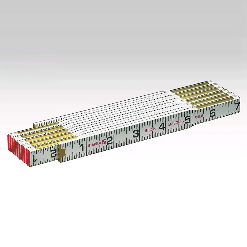Stabila 80001 Type 600 Mason’S Folding Measuring Ruler 1