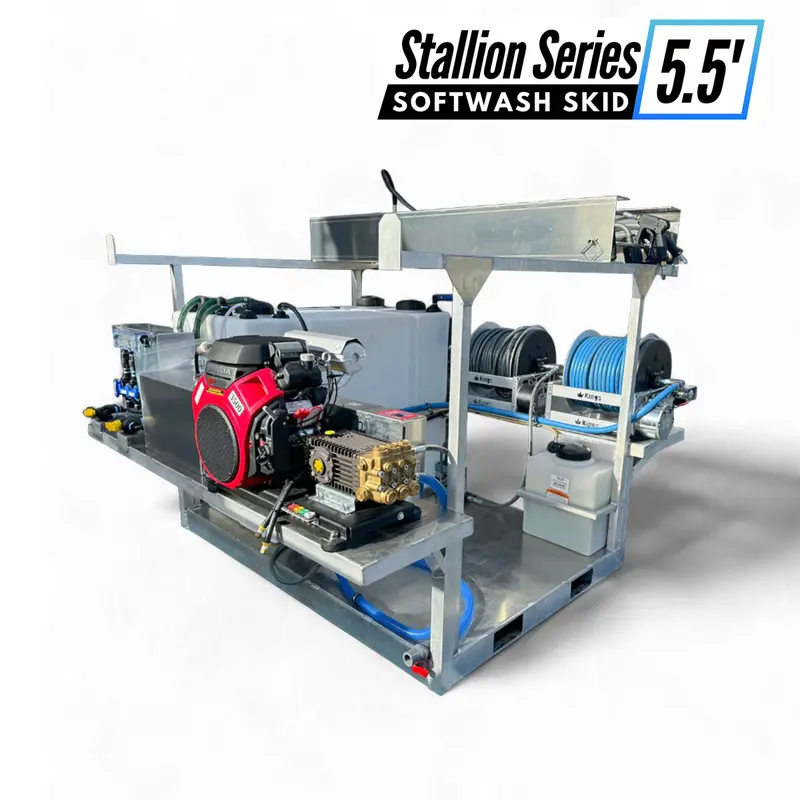 Stallion 5.5' Truck Bed Skid – Compact, Maneuverable Utility Trailer 1