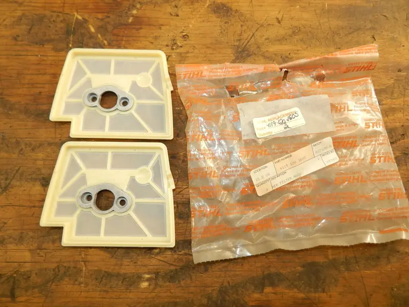 Stihl Air Filter Set – 2-Pack, Part Number 4119 120 1605 1