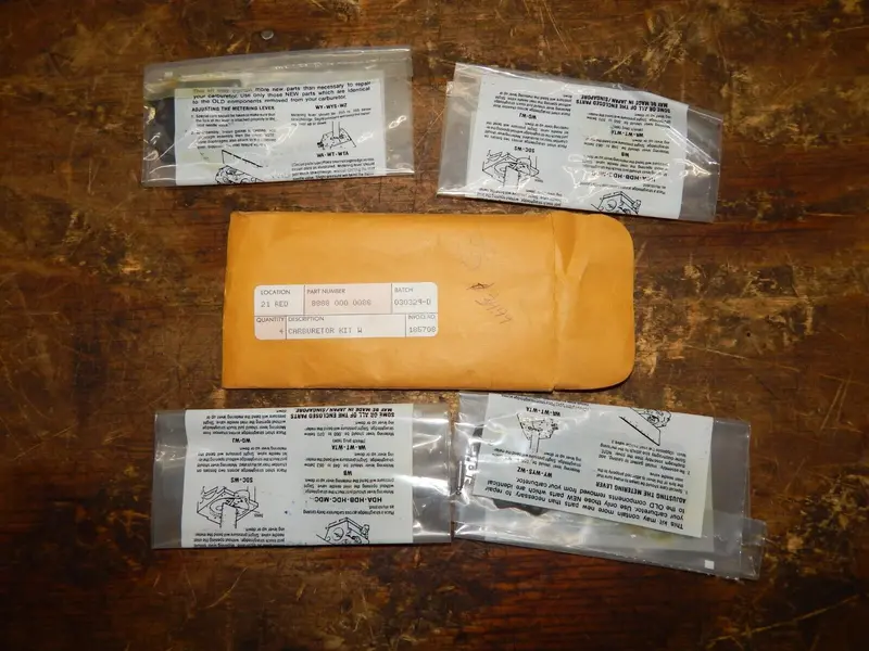 Stihl Carburetor Repair Kit – 4-Pack, Part #8888 000 0086 1
