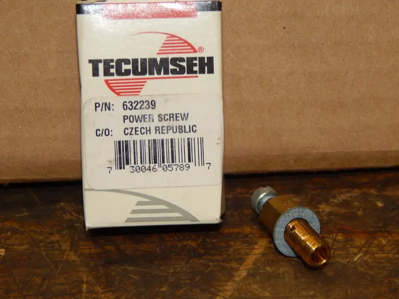 Tecumseh 632239 Power Screw And Main Jet Kit For Carburetor Adjustment 1