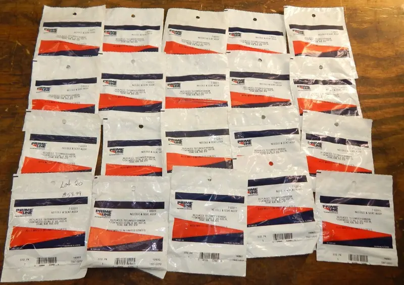 Tecumseh Carburetor Needle & Seat Kit (20-Pack) – Part #630932A 1