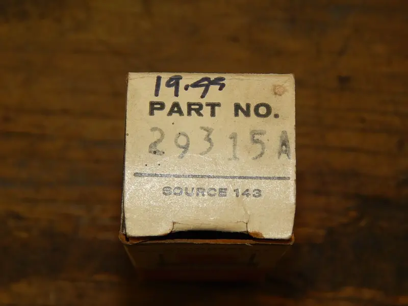 Tecumseh Nos Intake Valve – Vintage Original, Part #29315A 1