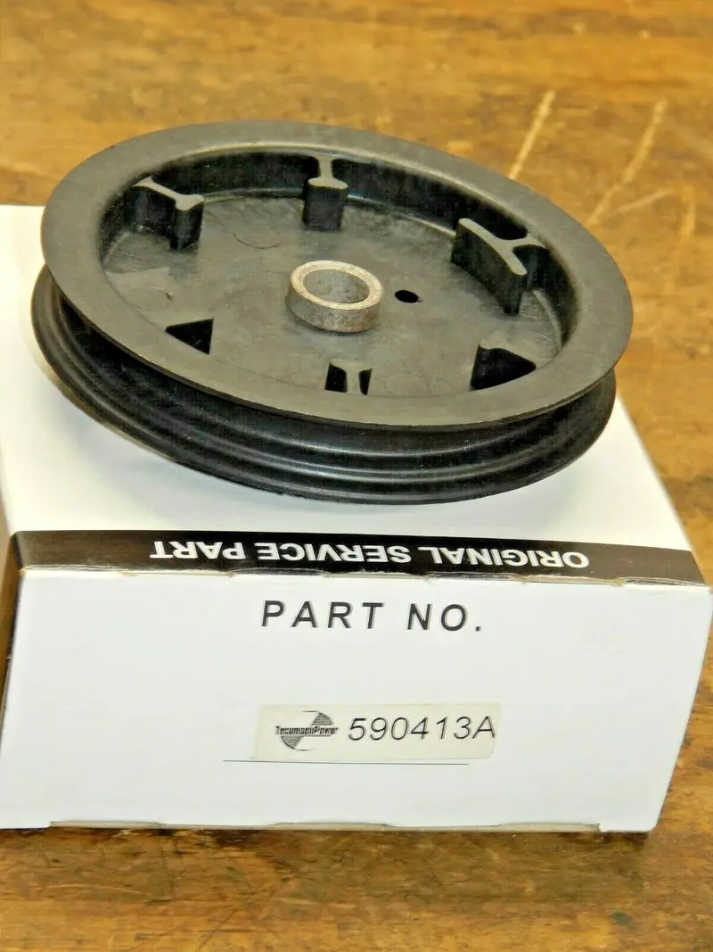 Tecumseh Oem Plastic Starter Pulley – 590413A, 4.25" Od, Compatible With Kohler Engines 1