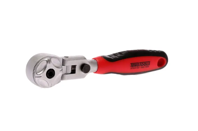 Teng Tools 1400-72Sn 72-Tooth Flexible-Head Ratchet – 1/4" Drive 1
