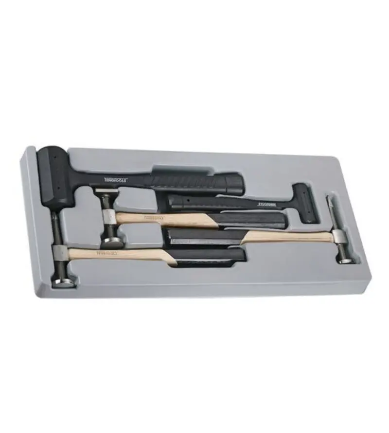 Teng Tools Bodyworking Hammer Set – 5-Piece Automotive Panel Beating Kit (Ttpsad) 1