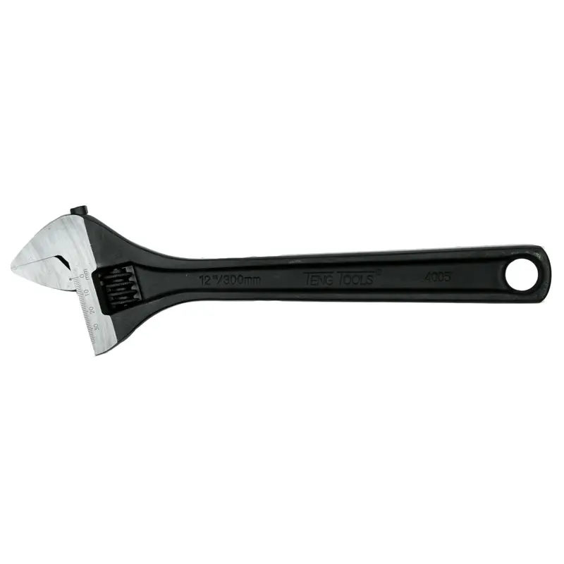 Teng Tools Precision Adjustable Wrenches With Laser-Etched Graduated Scale 6