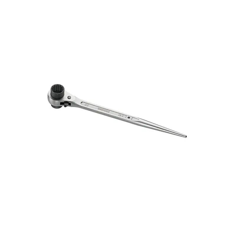 Teng Tools Ratcheting Double-Ended Podger Wrench — 19×22Mm / 3/4×7/8", 12-Point Design 1