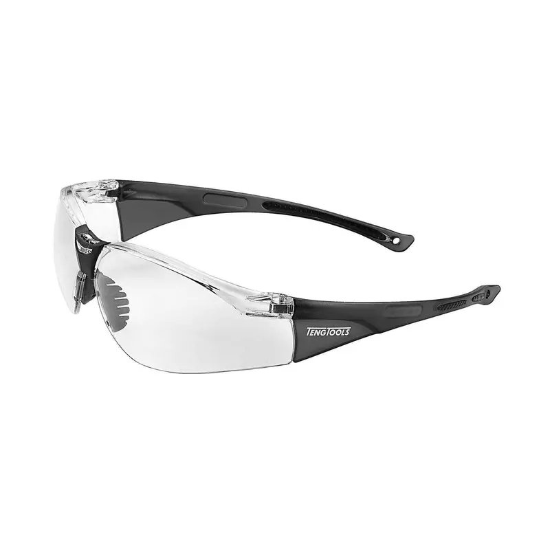 Teng Tools Sg713 Clear-Lens Safety Glasses – Anti-Fog, Scratch-Resistant, Lightweight Frame 1