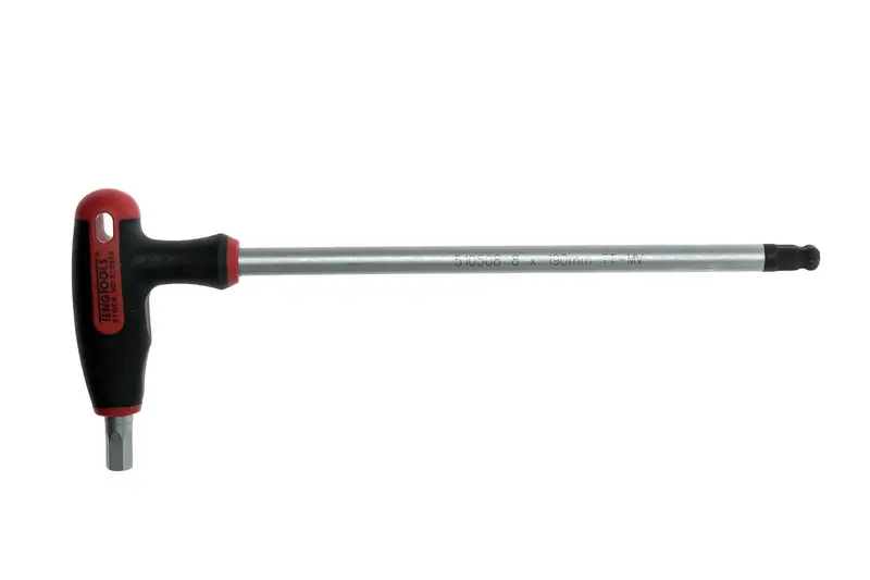 Teng Tools T-Handle Sae Hex Key Set – Sturdy Steel, Comfort Grip 1