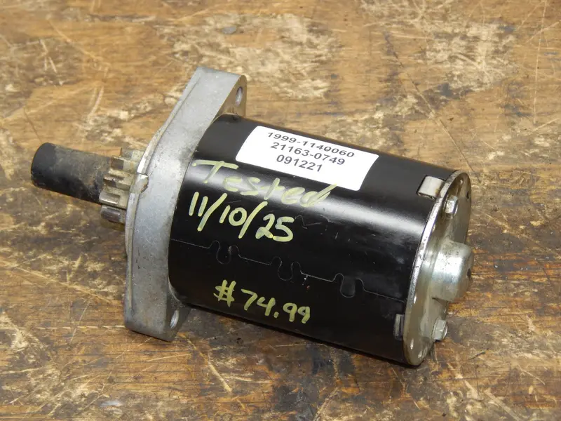 Tested Oem Kawasaki Starter Motor – Compatible With Part Numbers 21163-0749, 21163-0804, 21163-0727, And 21163-0791 1