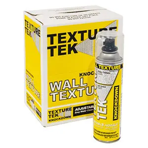 Texture Tek Water-Based Knockdown Texture – 20 Oz Aerosol Can 1
