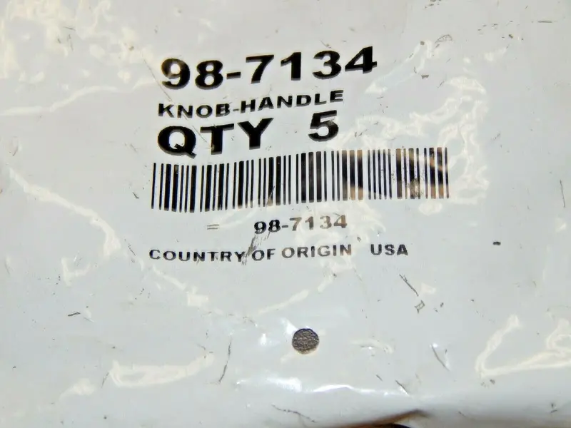 Toro / Lawn Boy Genuine Handle Knob – Part #98-7134 (Pack Of 4) 1