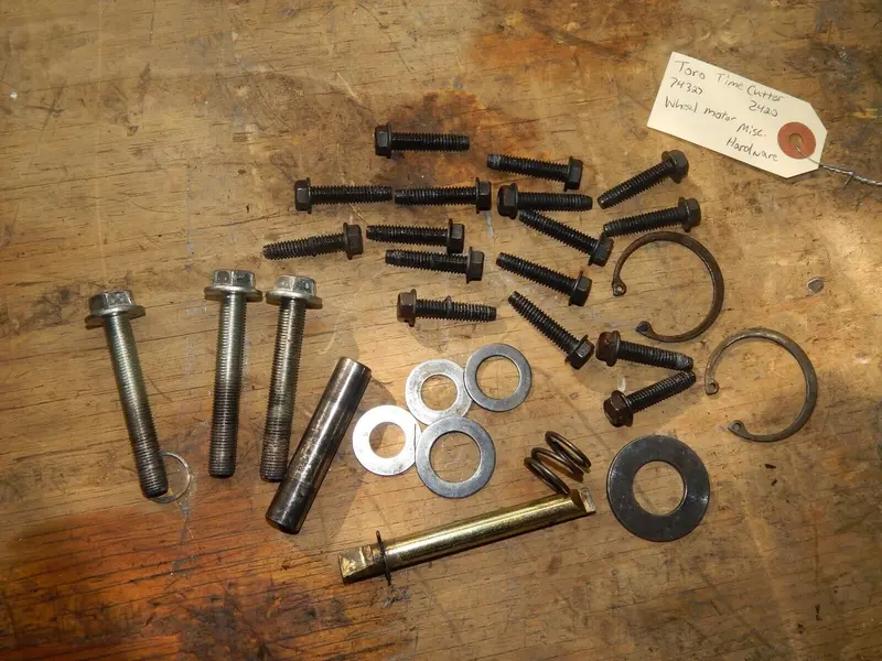 Toro Timecutter Z420 (Model 74327) Hydro Transmission Mounting Hardware Kit 1