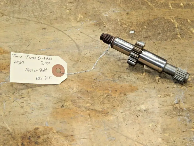 Toro Timecutter Z420 (Model 74327) Hydrostatic Transmission Motor Shaft – Part #106-8683 1