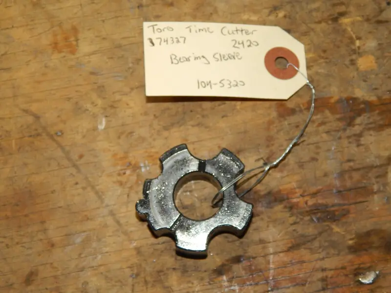 Toro Timecutter Z420 Zero-Turn Mower Hydrostatic Transmission Bearing Sleeve – Part 104-5320 1