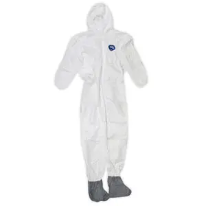Trimaco Tyvek Disposable Coveralls With Hood And Boot Covers – Xxl 1