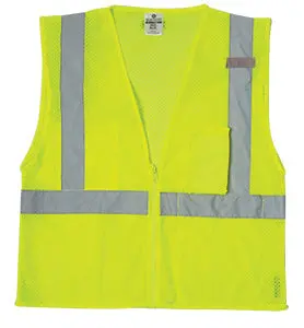 Ultra-Cool Lime Mesh Safety Vest – 3-Pocket, Size Xx-Large 1
