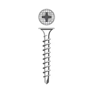 Usg Sheetrock #8 × 2-5/8" Self-Drilling Textured Bugle Drywall Screws – Bulk Pack 1