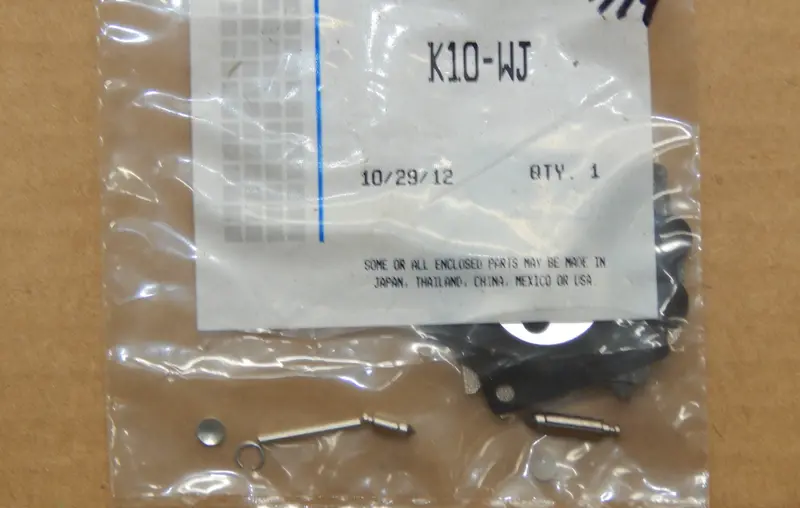 Walbro Carburetor Repair Kit For Wj11, Wj11A, Wj28, Wj28C, Wj38, Wj38A, Wj45, Wj77, Wj82, And W82 Engines 1