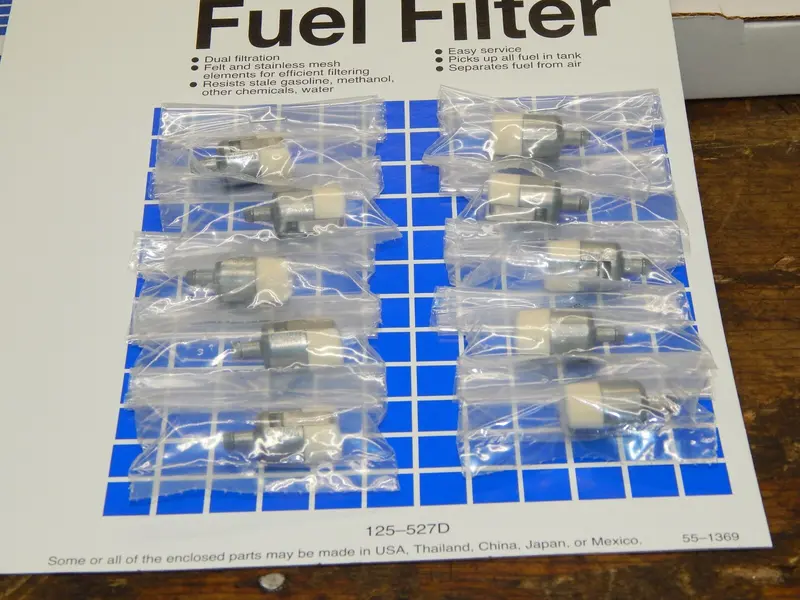 Walbro Genuine Fuel Filter Pack – 10-Count, Model 125-527D 1
