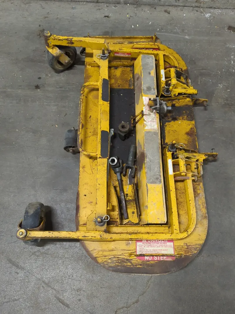 Walker 52" Side-Discharge Mower Deck – Pre-Owned, Ready For Refurbishment Or Replacement 1