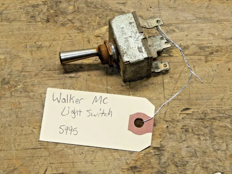 Walker Mc Mower Light Switch – Part #5995 1