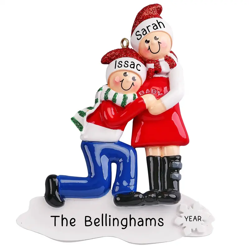 We’Re Expecting Baby Holiday Ornament 1