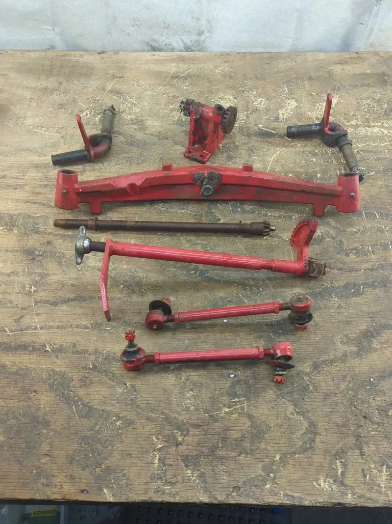 Wheel Horse 520-H Tractor Gear-Reduction Steering Assembly 1