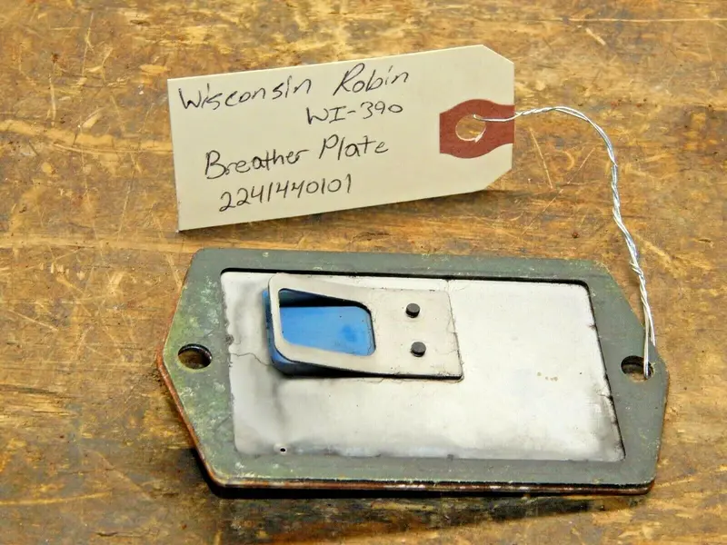 Wisconsin Robin Wi-390 Engine Breather Plate – Genuine Part (Part #2241440101) 1